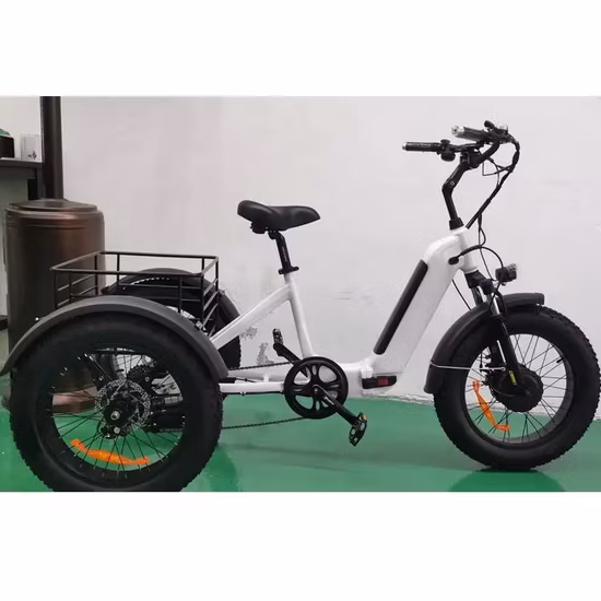 Yisenbikes US EU 格安電動三輪車 20*4 大型タイヤ、販売用折りたたみ電動自転車、3 輪ビーチクルーザー